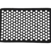 TAPIS HAROLD 40X60CM GRILLE CAOUTCHOUC NOIR