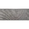 TAPIS HEXAGONE 45X120CM POLYESTER VELOURS GRIS CLAIR