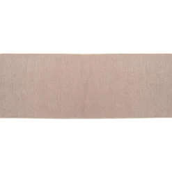 TAPIS HEXAGONE 45X120CM POLYESTER VELOURS BEIGE
