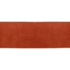 TAPIS HEXAGONE 45X120CM POLYESTER VELOURS TERRACOTTA