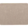 TAPIS HEXAGONE 45X60CM POLYESTER VELOURS BEIGE