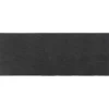 TAPIS HEXAGONE 45X120CM POLYESTER VELOURS NOIR