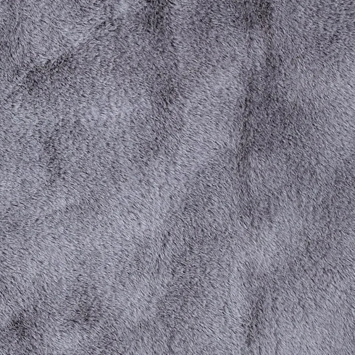 TAPIS IMITATION FOURRURE FIN GRIS 110X60CM