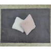 TAPIS IMITATION FOURRURE FIN GRIS 120X170CM