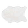 TAPIS IMITATION PEAU DE MOUTON 60X90CM BLANC
