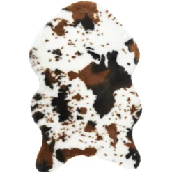 TAPIS IMITATION PEAU DE VACHE 60X90CM