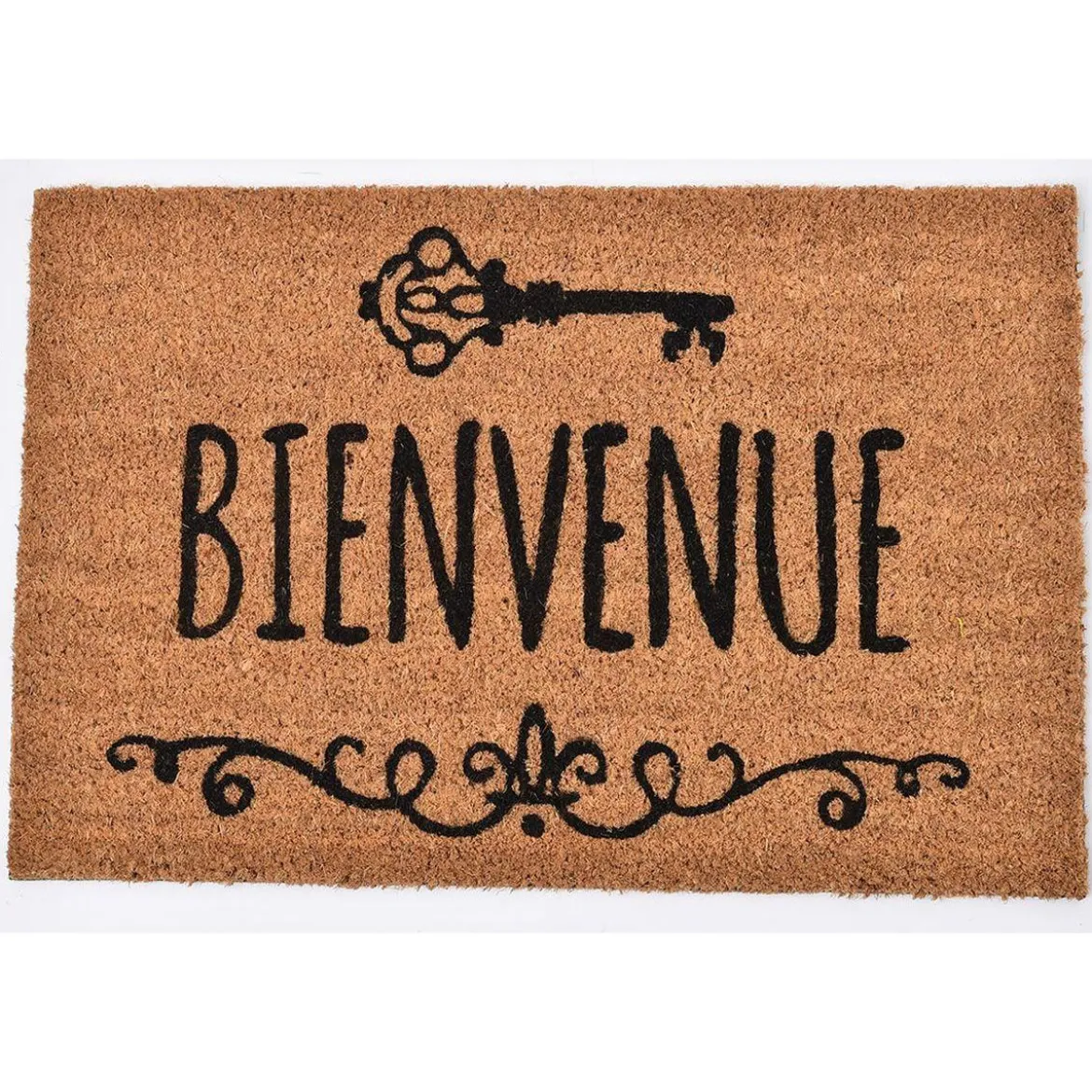 TAPIS IMP BIENVENUE 40X60CM COCO NATUREL