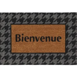 TAPIS IMPRIME 40X60CM COCO BIENVENUE