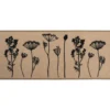 TAPIS IMPRIME 50X120CM POLYAMIDE HERBIER BEIGE