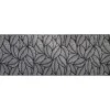 TAPIS IMPRIME 50X140CM POLYESTER JUNGLE GRIS