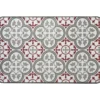 TAPIS IMPRIME 50X80CM POLYESTER PACO ROUGE