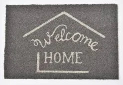 TAPIS IMP WELCOME 40X60CM COCO PVC GRIS