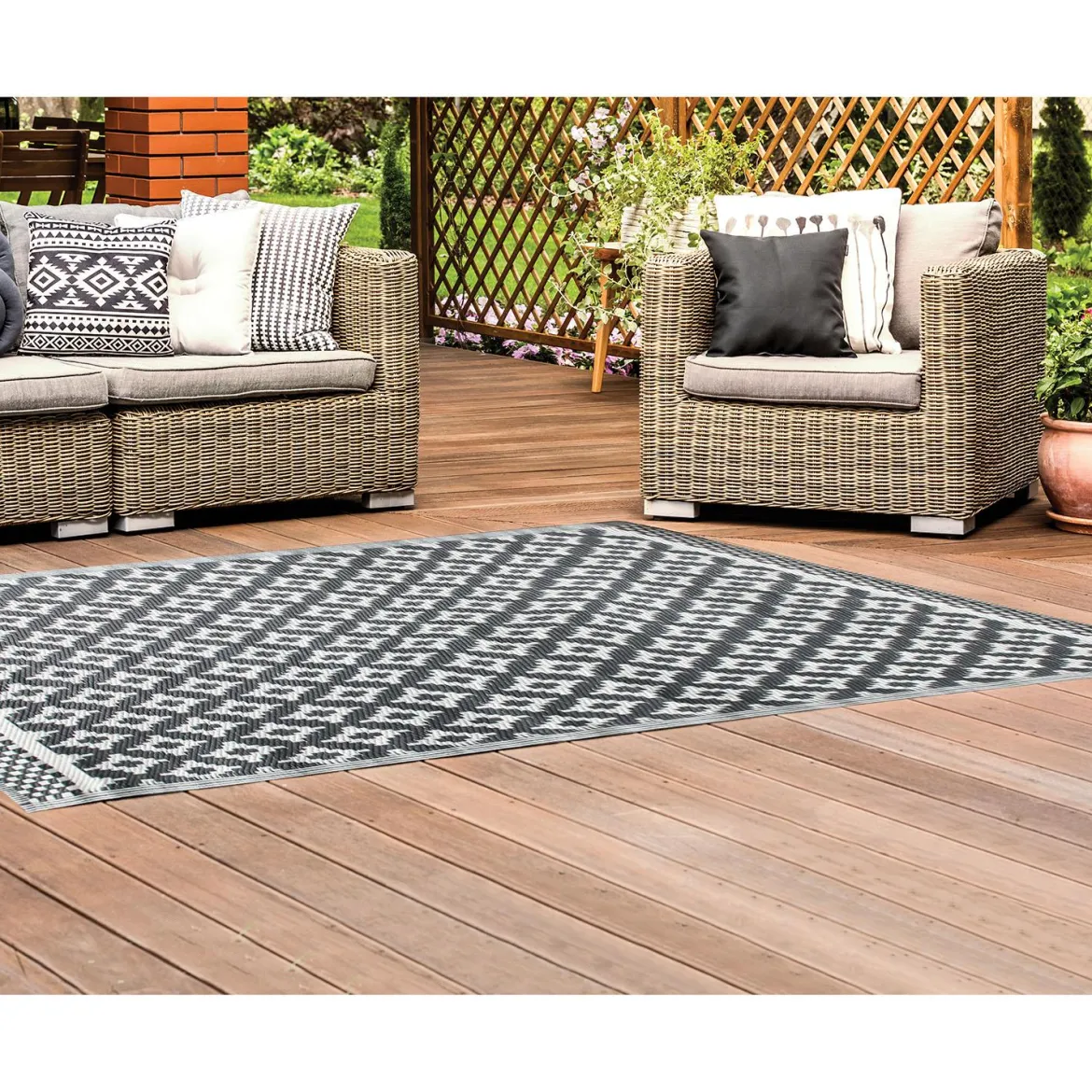 TAPIS INTERIEUR ET EXTERIEUR 120X180CM