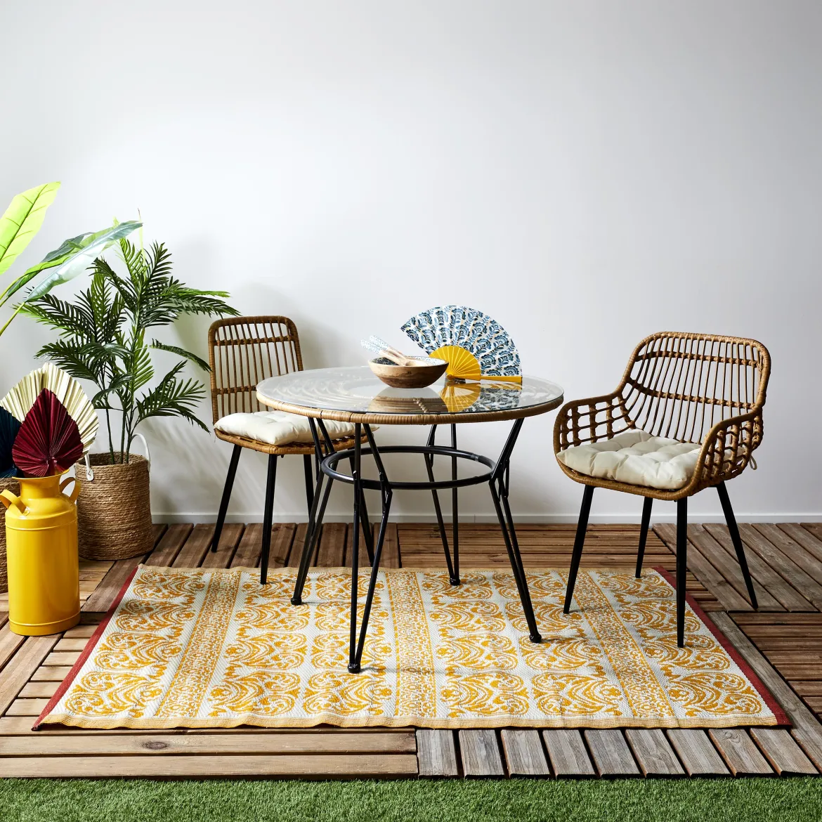TAPIS INTERIEUR EXTERIEUR JAIPUR 120X180CM