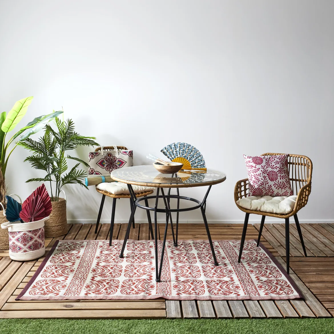 TAPIS INTERIEUR EXTERIEUR JAIPUR 120X180CM