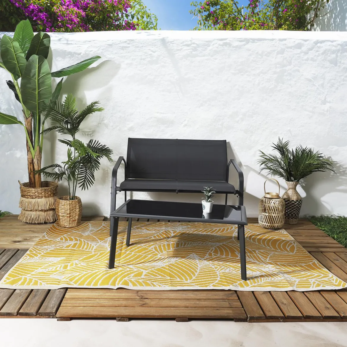 TAPIS INTERIEUR EXTERIEUR 150X210CM