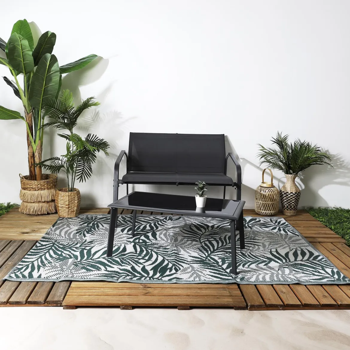 TAPIS INTERIEUR EXTERIEUR 150X210CM