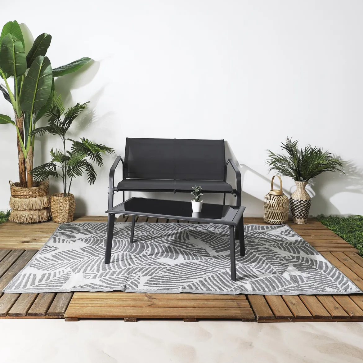 TAPIS INTERIEUR EXTERIEUR 150X210CM