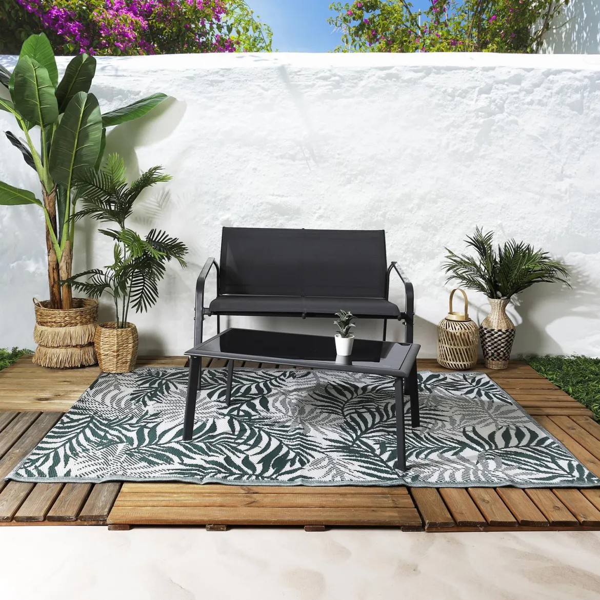 TAPIS INTERIEUR EXTERIEUR 150X210CM