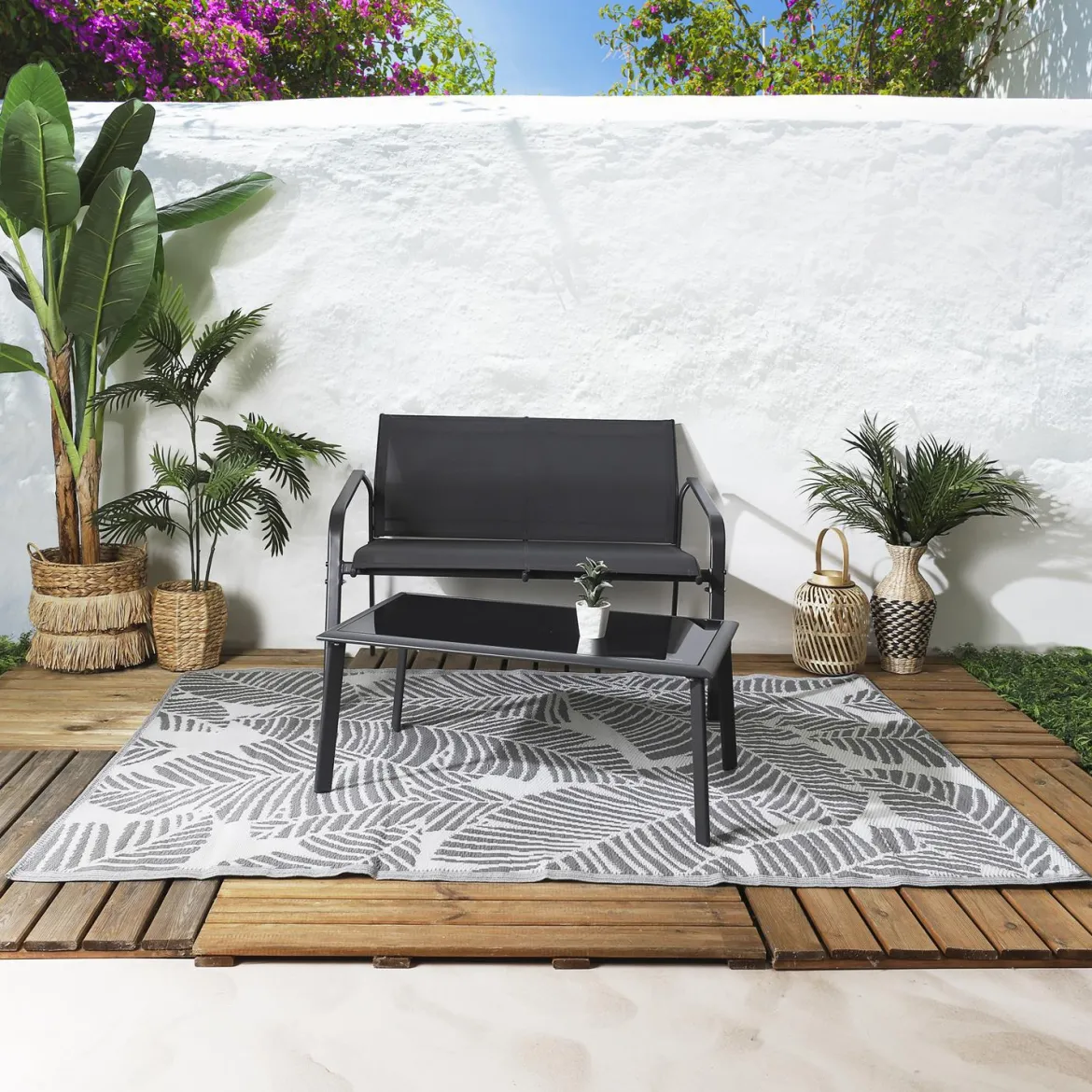 TAPIS INTERIEUR EXTERIEUR 150X210CM