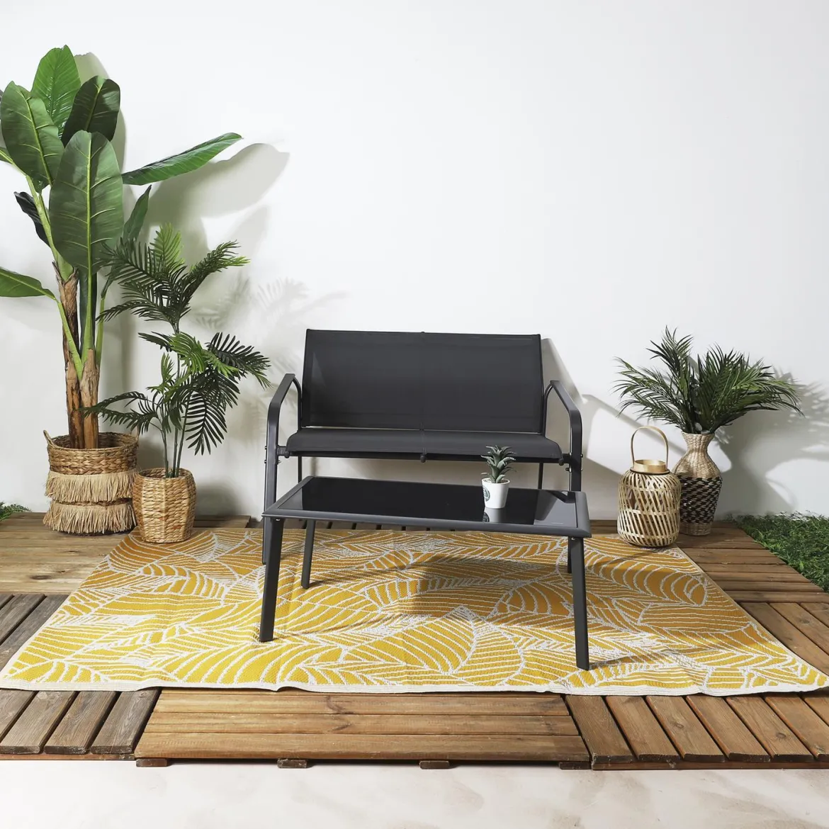 TAPIS INTERIEUR EXTERIEUR 150X210CM