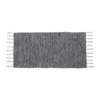 TAPIS JADE 45X90CM GRIS