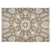 TAPIS JUTE JACQUARD CHENILLE D.120X170CM
