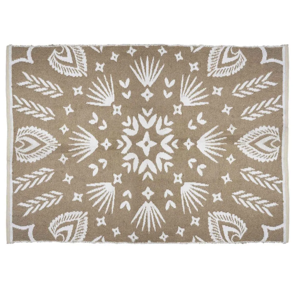 TAPIS JUTE JACQUARD CHENILLE D.120X170CM