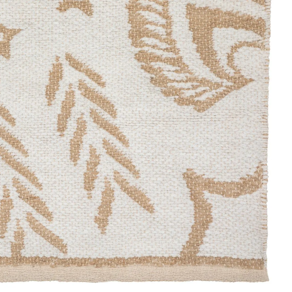 TAPIS JUTE JACQUARD CHENILLE D.120X170CM