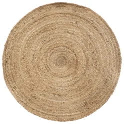 TAPIS JUTE NATUREL D.80CM