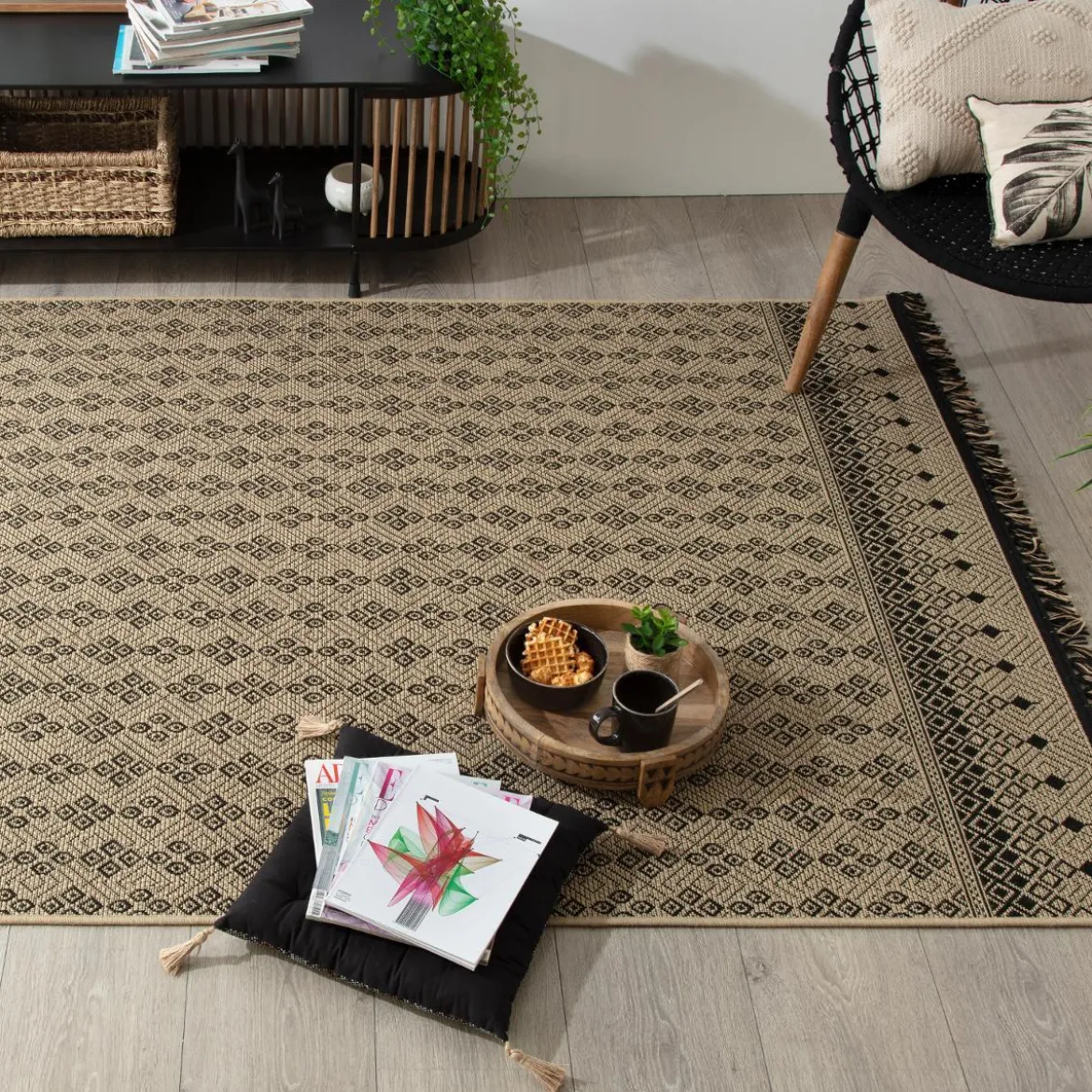 TAPIS JUTE OASIS D.160X230CM