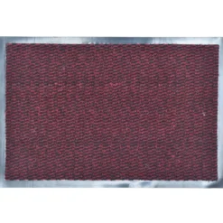 TAPIS LISA 40X60CM POLYPRO PVC BORDEAUX