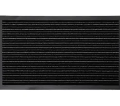 TAPIS LISON 80X120CM POLYPRO PVC NOIR