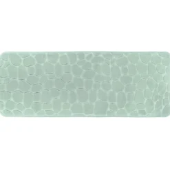 TAPIS MEMOIRE DE FORME MICROFIBRE GALET 45X120CM EUCALYPTUS
