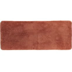 TAPIS MICROFIBRE DOUBLE VASQUE 50X120CM DESSOUS LATEX CUIVRE