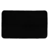 TAPIS MICROFIBRE DOUX DESSOUS LATEX 45X75CM NOIR