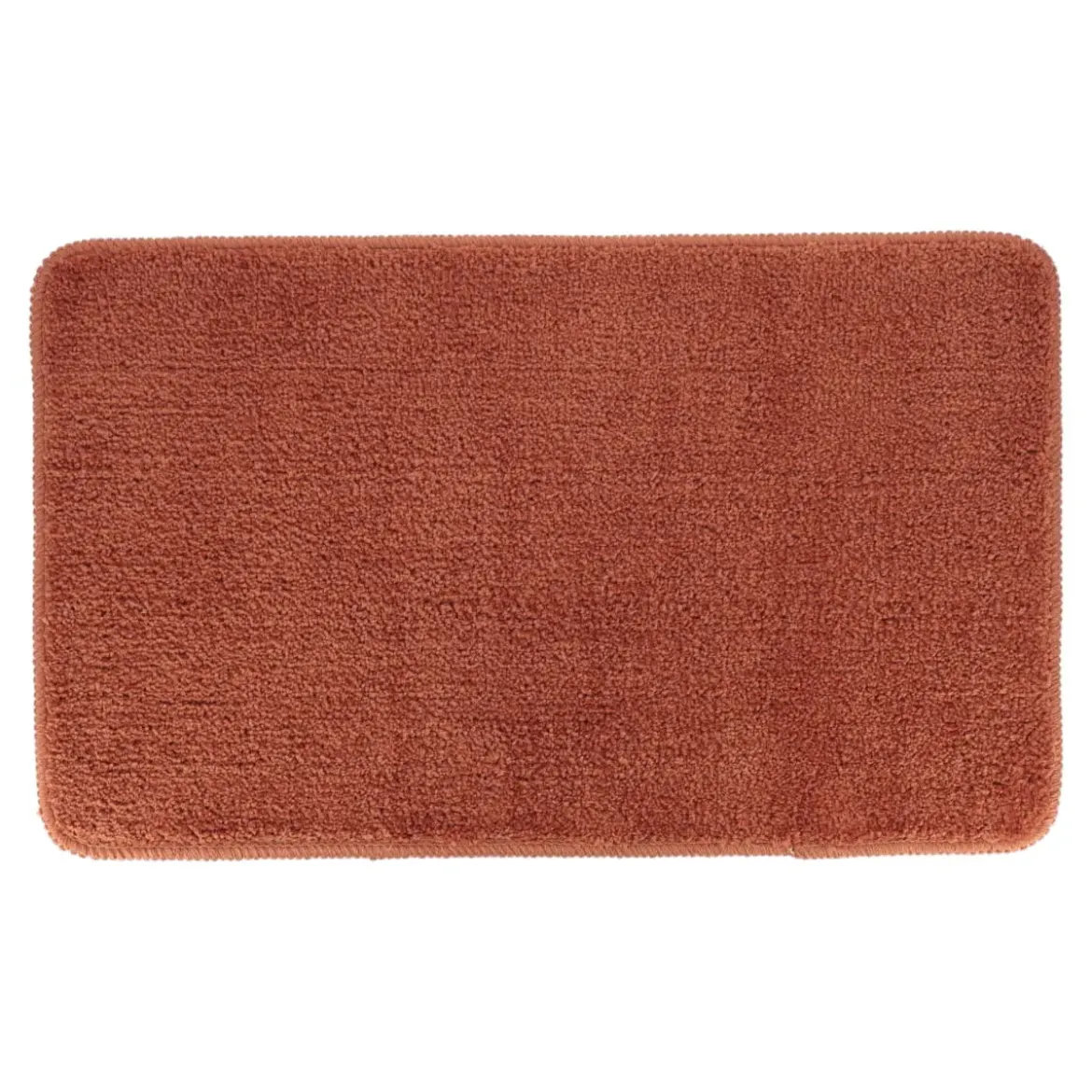 TAPIS MICROFIBRE DOUX DESSOUS LATEX 45X75CM CUIVRE