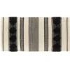 TAPIS NEW DELHI 45X90CM NOIR NATUREL