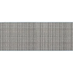 TAPIS PIXEL 45X120CM POLYESTER TISSE BLEU