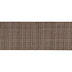 TAPIS PIXEL 45X120CM POLYESTER TISSE CAMEL