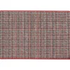 TAPIS PIXEL 45X60CM POLYESTER TISSE ROUGE