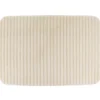 TAPIS POLYESTER STRIE 40X60CM NATUREL