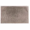 TAPIS RECTANGLE 60X90CM IMITATION FOURRURE FELINE TAUPE