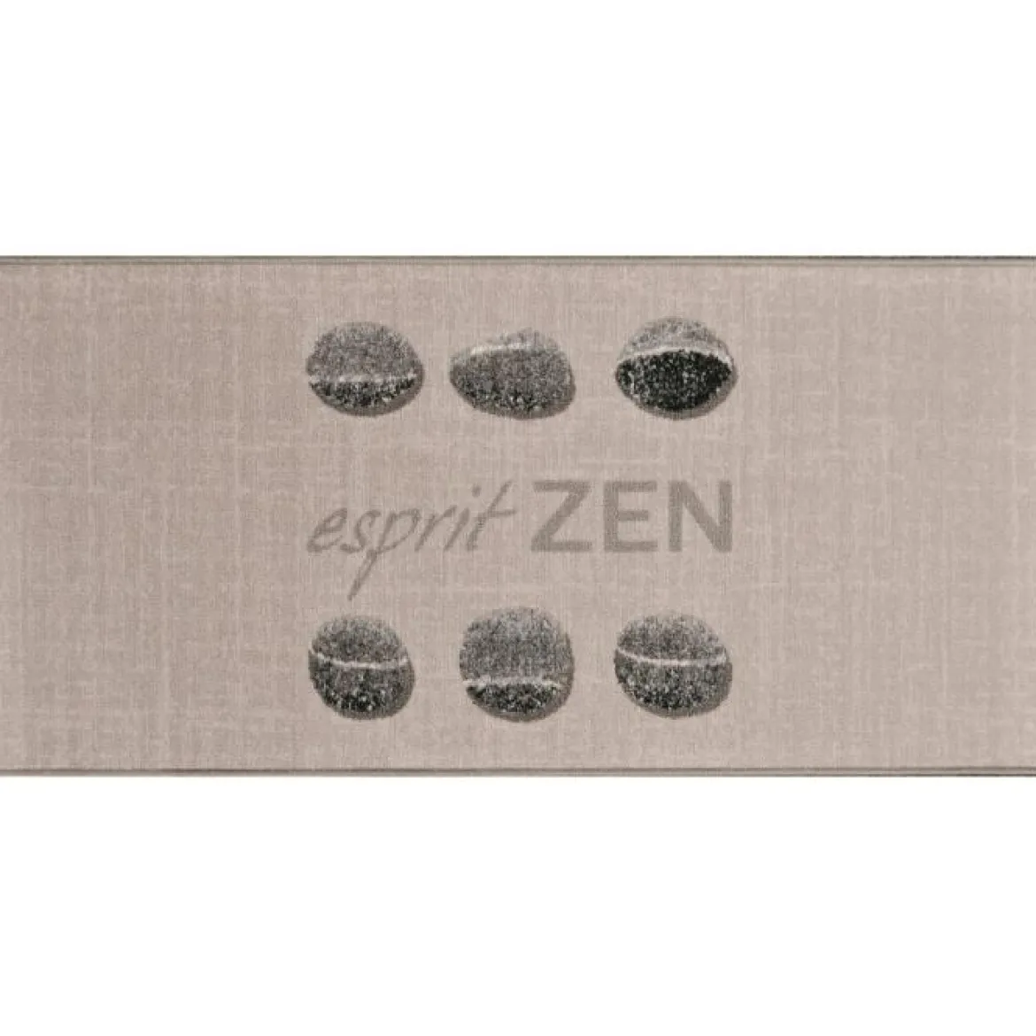 TAPIS RECTANGLE 50X120CM IMPRIME ESPRIT ZEN