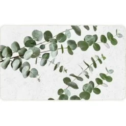 TAPIS RECTANGLE 45X75CM IMPRIME STEVIA
