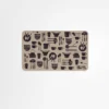 TAPIS RECTANGLE 45X75CM TISSE IMPRIME KITCHEN