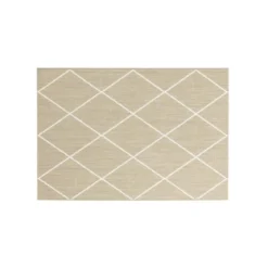TAPIS RECTANGLE 120X170CM TISSE PLAT DAMIRA
