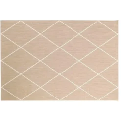 TAPIS RECTANGLE 160X230CM TISSE PLAT DAMIRA