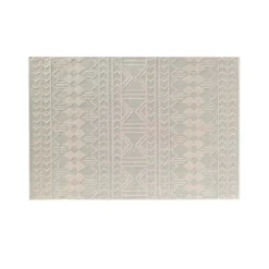 TAPIS RECTANGLE 160X230CM TISSE PLAT RELIEF VALAM