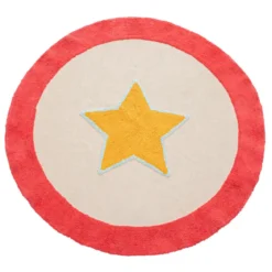 TAPIS ROND COTON CIRCUS D.120CM
